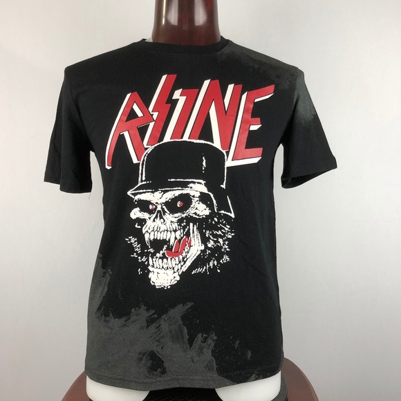 Rise As 1ne Other - Rise As 1ne One Helmet Skeleton S Mens Black Tee
